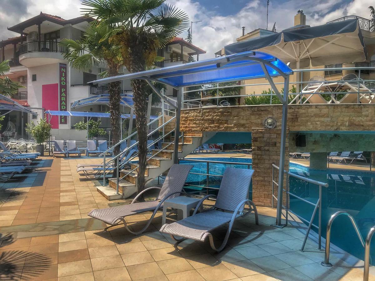 Hotel Niko Paradise Platamonas Exteriér fotografie